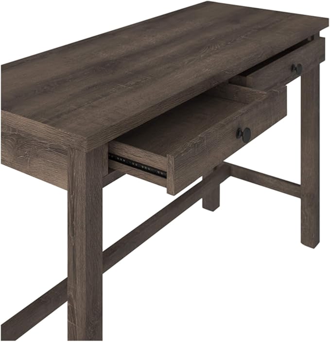 Signature Design by Ashley Arlenbry Farmhouse 47" Home Office Desk, Weathered Oak Gray - LeafyLoom