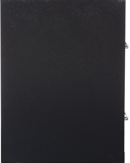 OSP Home Furnishings 2 Drawer Mobile Locking Metal File Cabinet, Black - LeafyLoom