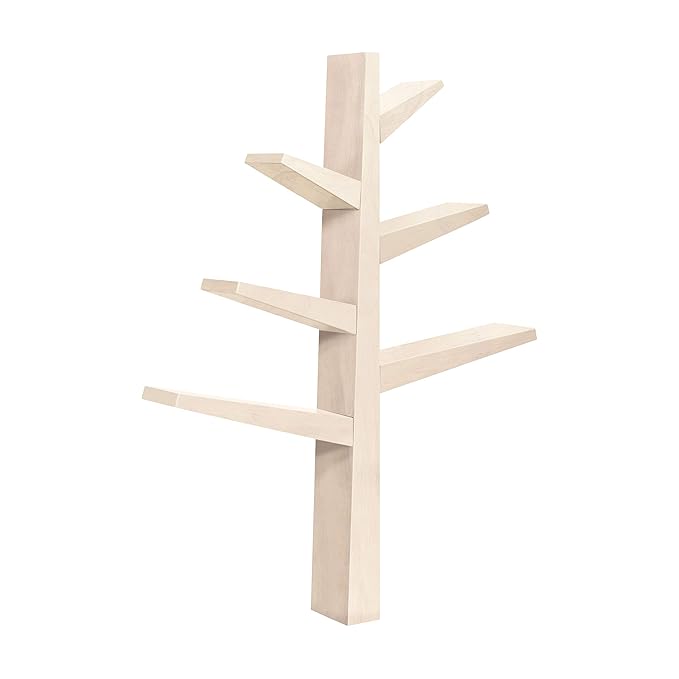 Babyletto Spruce Tree Bookcase in Washed Natural - LeafyLoom
