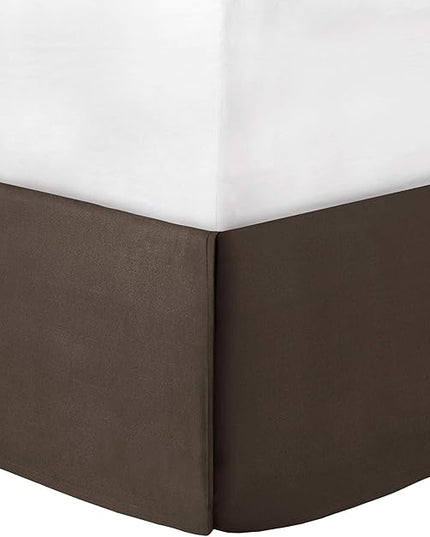 Madison Park Cozy Comforter Set Casual Blocks Design All Season, Matching Bed Skirt, Decorative Pillows, California King (104 in x 92 in), Dune Beige/Brown, 7 Piece - LeafyLoom