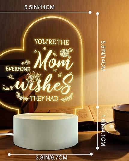 I Love My Mother-Best Mom Birthday Gifts from Daughter Son，Mom Birthday Gifts Night Light，Room Decoration Mom's Gifts - LeafyLoom