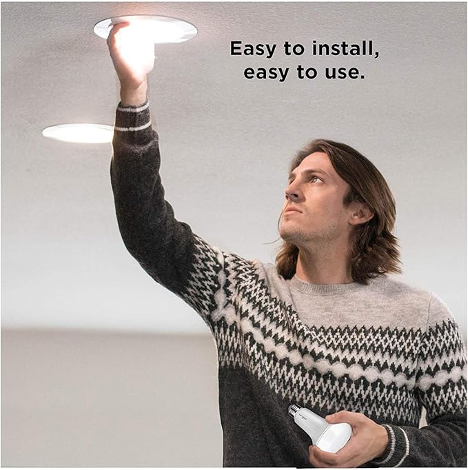 Sengled Smart Flood Light Bulb Bluetooth Mesh, Soft White LED Smart Light Bulbs 60 W Equivalent Bulb BR30 E26 Base, Perfect for Bedroom Living Room, No Hub Required, 6 Pack Sengled