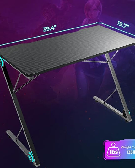 Desk-Home Office Desk Computer Desks Storage Drawers Bedroom Study Writing Table - LeafyLoom