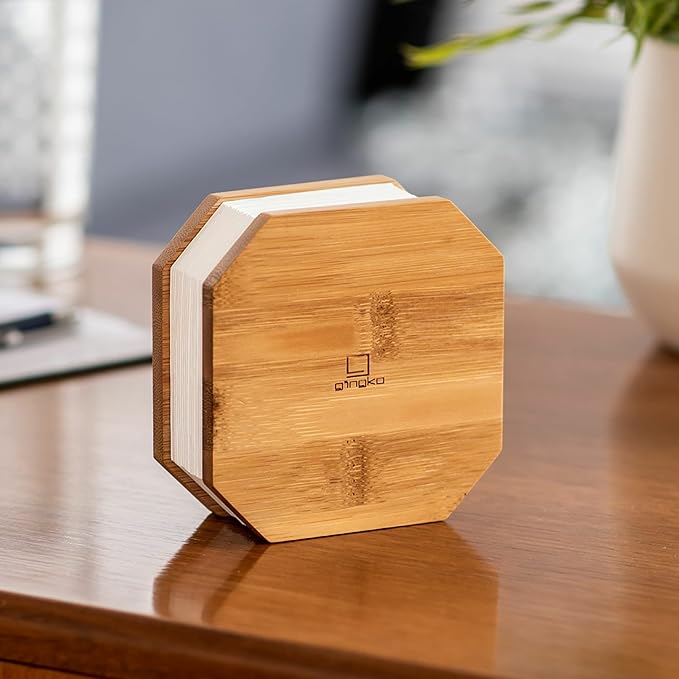 Gingko Natural Bamboo Wood Smart Accordion Lamp - LeafyLoom