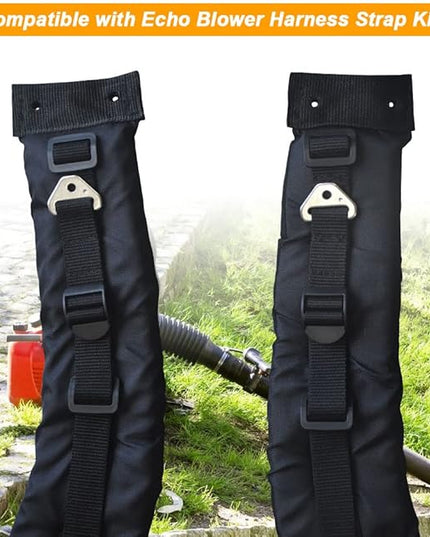 P021046661 P021046660 Back Pack Harness Kit Left Right, Compatible with Echo Backpack Leaf Blower Harness Strap Kit, with 2 Straps PB-760LNH PB-770H PB-770T Straps - Replaces P021046662 C644000060 - LeafyLoom