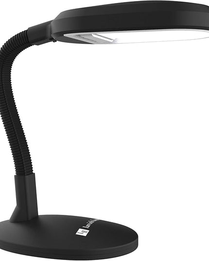 Lavish Home 72-0893 Natural Sunlight Desk Lamp with Adjustable Gooseneck Arm - Great for Reading and Crafting - LeafyLoom