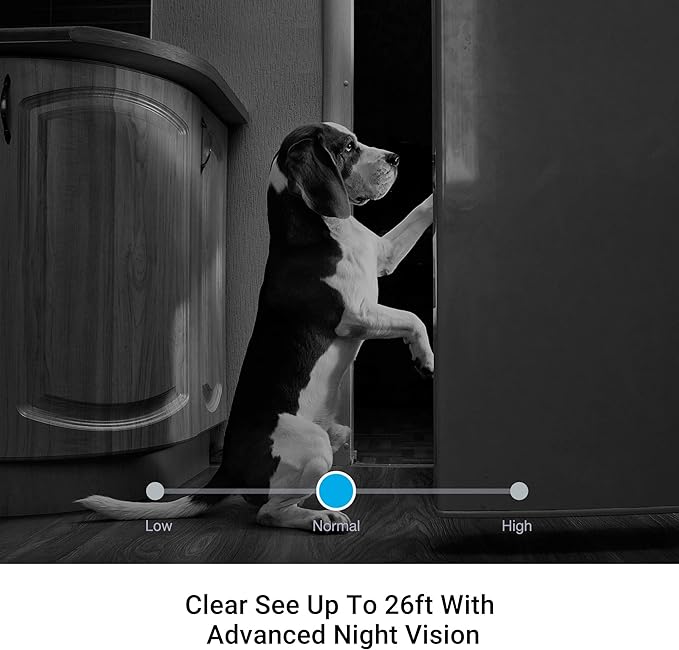 Zmodo Mini Pro, 1080P Plug-in WiFi Security Camera, Indoor Smart Camera with AI Motion Detection, Pet Nanny Cam, Night Vision, 2-Way Audio, Phone App, Compatible with Alexa & Google Assistant. Zmodo
