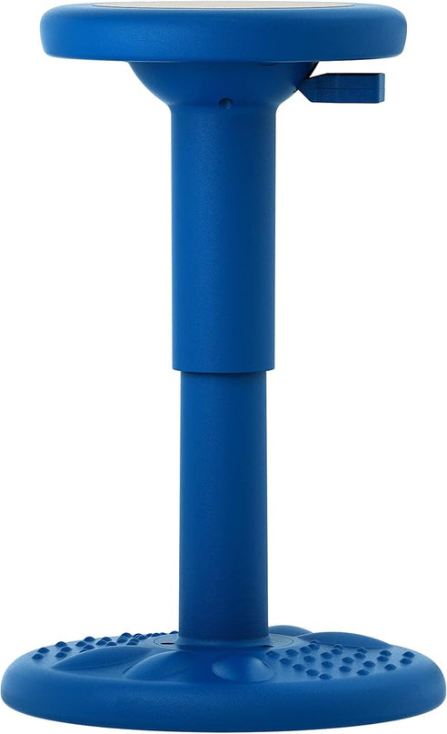 Studico ActiveChairs Adjustable Wobble Chair, Flexible Classroom Seating improves Focus, Posture & Helps ADHD/ADD. Classroom Stools, Active Wobble Chairs, Adjusts from 16.65" to 23.75" Ages 13-18 Blue - LeafyLoom