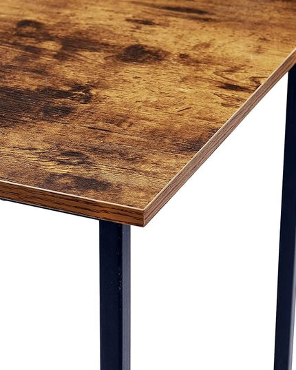 Anivia 68.9" Reversible L Shaped Desk with Storage Shelves - Corner Computer Desks Gaming Table Workstation for Home Office, Writing, Study, Caramel Brown - LeafyLoom
