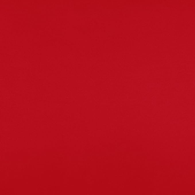 Amazon Basics 2 Piece Easy Wash Microfiber Kid's Comforter and Pillow Sham Set, Twin, Red, Solid - LeafyLoom