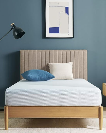 ZINUS 6 Inch Green Tea Cooling Memory Foam Mattress [New Version], Twin, Fiberglass free, Medium Firmness, Cooling Gel Foam, Certified Safe Foams & Fabric, Mattress in A Box - LeafyLoom