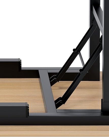 SDHYL Folding Desk, 60inch No Assembly Folding Desks for Small Spaces Sturdy Computer Desk, Functional Home Office Desks, Study Writing Desk Office Table Workstation for Home Office, Oak - LeafyLoom