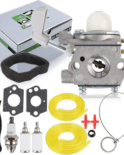 308054114 308054075 Carburetor for Homelite Carburetor Fits for 26B Leaf Blower UT09526 with Carburetor Adjusting Tool Air Filter - LeafyLoom