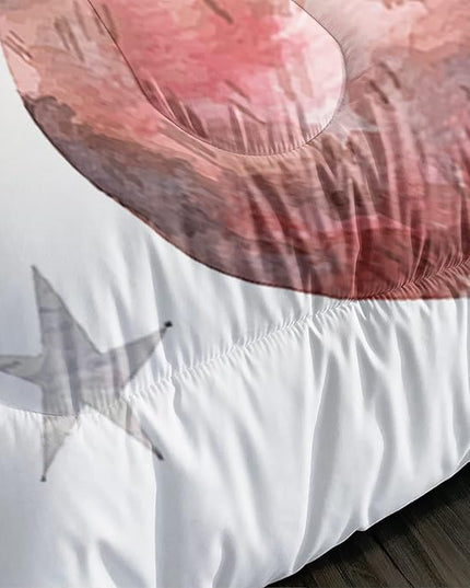 CVHOUSE Dinosaur Bedding Set,Dinosaur Comforter,Dinosaur Comforter Set Full,Microfiber Quilt Set with 1 Comforter and 2 Pillow Cases- 3 Piece - LeafyLoom