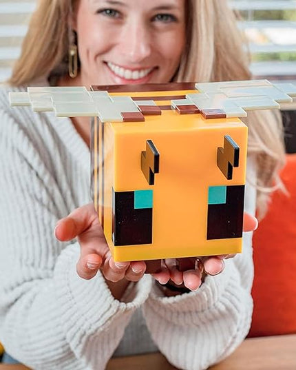 Minecraft Yellow Bee Figural Mood Light | 5 Inches Tall - LeafyLoom