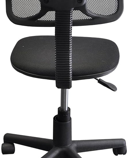 Swivel Mesh Desk Chair, Black - LeafyLoom