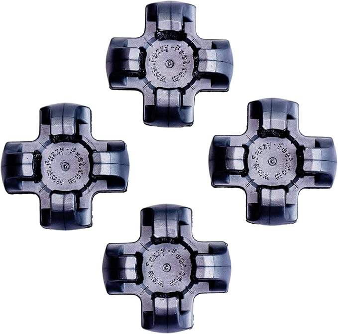 Chair Glide [100 Count] Made in The USA | Noise Cancelling Long Lasting Floor Protection | Heavy Duty Breathable Latex-Free Anti-Rust Design | Easy to Apply Teacher Classroom Supplies - LeafyLoom