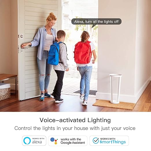 TREATLIFE 3 Way Smart Switch 4 Pack, 2.4Ghz WiFi Smart Light Switch 3 Way Switch Works with Alexa, Google Home and SmartThings, Remote Control, FCC, Schedule, Neutral Wire Required TREATLIFE