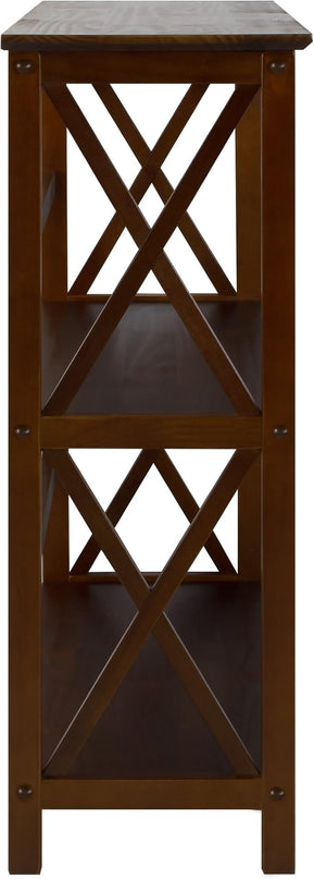 Casual Home Shelf Bookcase - LeafyLoom