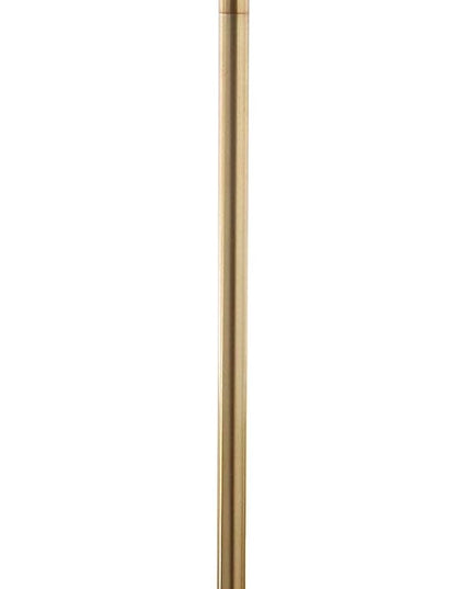JONATHAN Y JYL9000A Elizabeth 60" Crystal/Metal LED Floor Lamp, Contemporary, Transitional, Elegant, Geometric, Office, Living Room, Family Room, Dining Room, Bedroom, Hallway, Foyer, Brass Gold/Clear - LeafyLoom