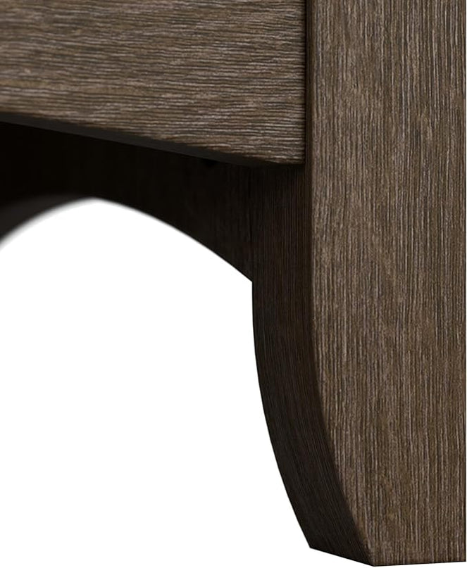 Bush Furniture BSH24462958 Salinas 6-Shelf 30-Inch H Cube Bookcase, Ash Brown - LeafyLoom