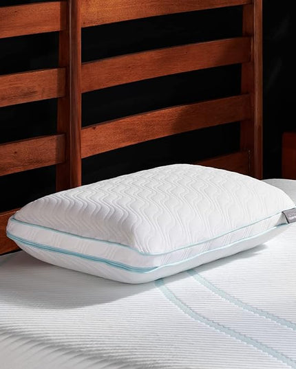 Tempur-Pedic TEMPUR-Cloud ProHi Memory Foam Pillow, King (Pack of 1), White - LeafyLoom