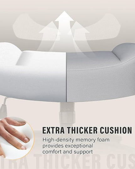 Big and Tall Office Chair 400lb- Mesh Ergonomic Heavy Duty Desk Chair- Flip Arms, Plus Size Wide Seat Executive Computer Chair for Large People- Home Office Swivel Rolling Task Chairs - LeafyLoom