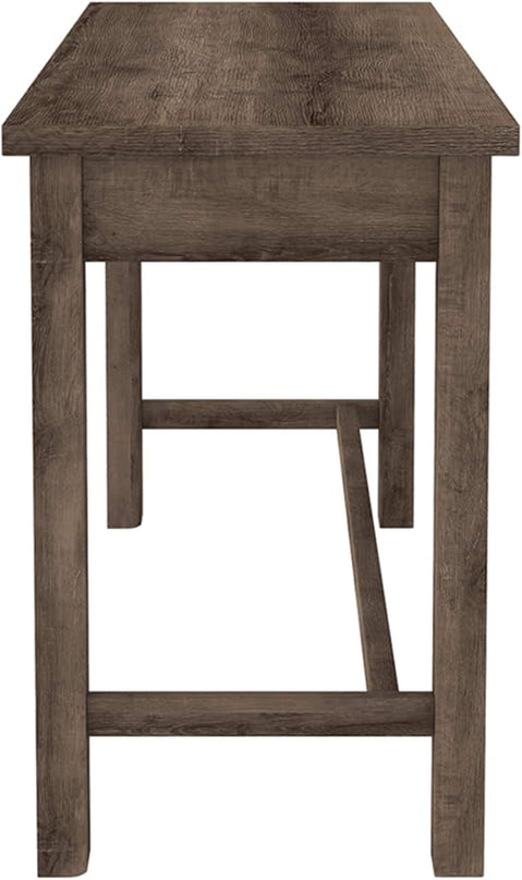 Signature Design by Ashley Arlenbry Farmhouse 47" Home Office Desk, Weathered Oak Gray - LeafyLoom