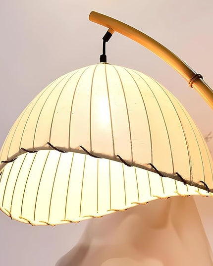 LED Floor Lamp for Living Room,Full Spectrum LED Modern Floor Lamp with Adjustable Brightness, Standing Lamp with Button, Dimmable Reading Floor Lights - LeafyLoom