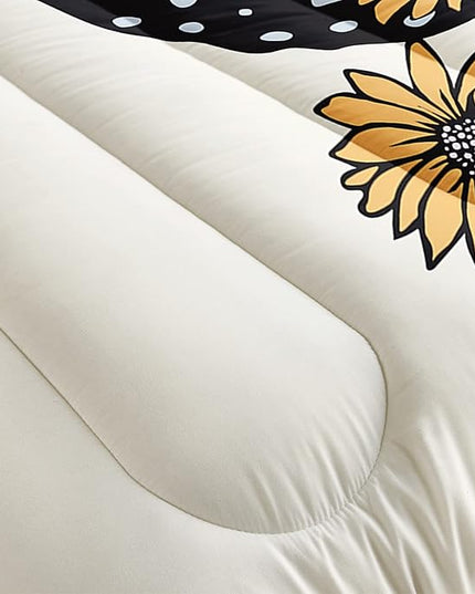 CVHOUSE Butterfly Bedding Set,Butterfly Comforter King,Butterfly Comforter Set for Girls Kids Teens,Butterflies Quilt Set with 1 Comforter and 2 Pillow Cases- 3 Piece - LeafyLoom