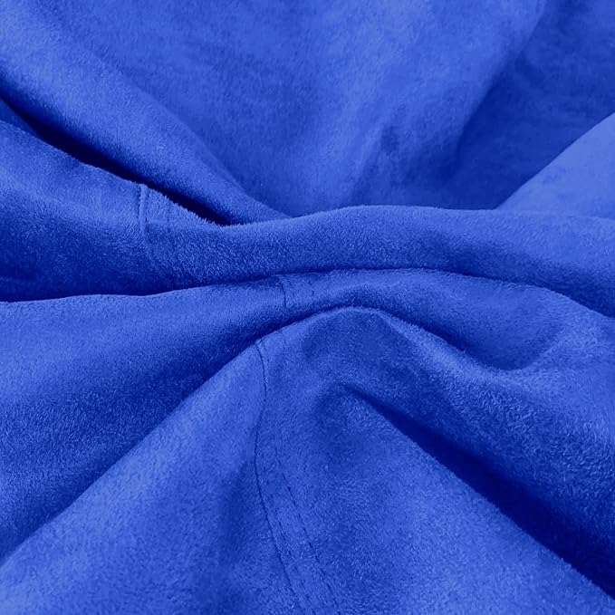 Bean Bag Stuffed Animal Storage Or Cover | No Filler | Extra Large | for Adults Or Kids | Double Stitched | Durable Zipper | Premium Microsuede - LeafyLoom