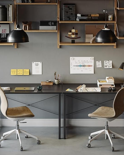 CubiCubi Computer Desk, 32 inch Small Home Office Desk for Small Spaces, Modern Simple Style for Home, Office, Study, Writing,Black - LeafyLoom