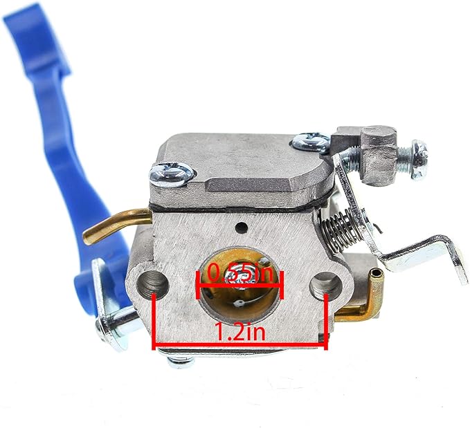 Carburetor for 125BX 125BVX 28CC Leaf Blower Replace 590460102 545081811 C1Q-W37 with 581798001 Fuel Kit - LeafyLoom