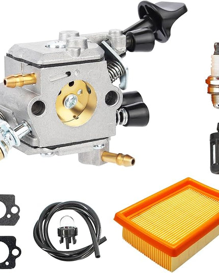 Carburetor Compatible with Stihl BR350 BR350Z BR430 BR450 SR430 SR450 Backpack Blower Replace# 4244 120 0606, Carb Repair Kit Compatible with Zama C1Q-S210 C1Q-S210B C1Q-S209C - LeafyLoom
