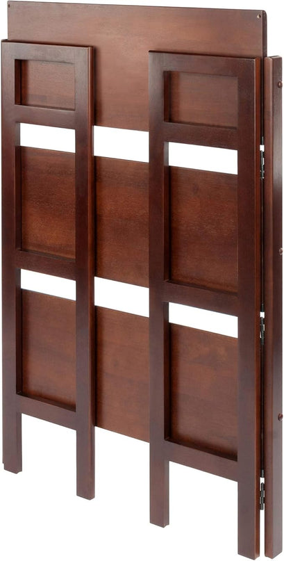 Winsome Wood Terry Shelving, Walnut, 3 - LeafyLoom