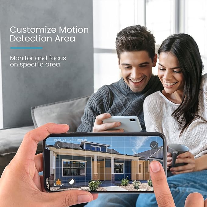 2K Solar Camera Security Outdoor with Spotlight & Siren, AI Detection Wireless Cameras for Home Security, 3MP Color Night Vision/2-Way Talk/Compatible with Alexa ieGeek