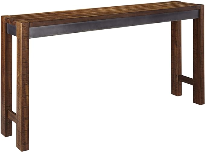 Signature Design by Ashley Furniture Torjin Urban Counter Height Dining Room Table, Two-tone Brown - LeafyLoom