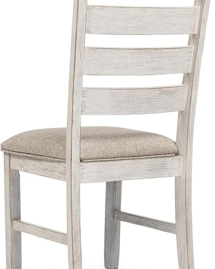 Signature Design by Ashley Skempton Modern Farmhouse Dining Room Chair, 2 Count, Whitewash - LeafyLoom
