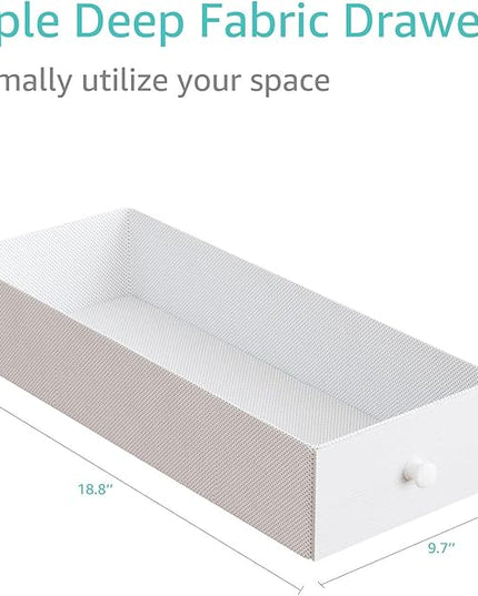 Lufeiya White Small Desk with Drawers - 40 Inch Computer Desk for Small Space Home Office, Modern Simple Study Writing Table PC Desks - LeafyLoom