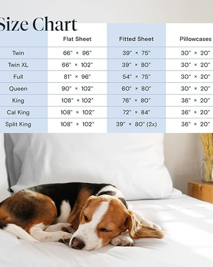LuxClub 6 PC Queen Sheet Set, Sheets Queen Size, Deep Pockets 18" Eco Friendly Wrinkle Free Cooling Sheets Machine Washable Hotel Bedding Silky Soft - Snow White Fitted Sheet Queen Size - LeafyLoom