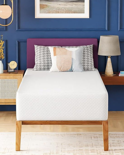 Twin Mattress 12 inch Gel Memory Foam Mattress Medium Firm Mattresses for Cool Sleep Relieving Pressure Relief CertiPUR-US Certified Mattress in a Box - LeafyLoom