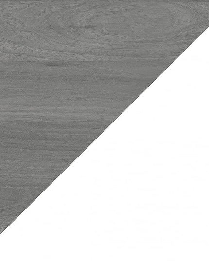 Bush Business Furniture Echo L Shape Desk with Wire Management | Corner Computer Table with Quick-to-Assemble Hardware | Home Office Credenza, 60W, Pure White and Modern Gray - LeafyLoom