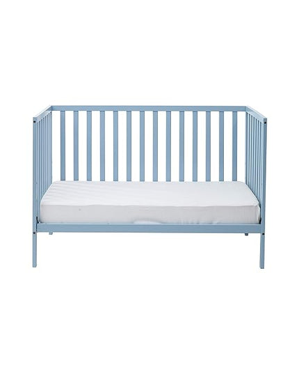 Suite Bebe Palmer 3 in 1 Convertible Crib - Quick Ship, Baby Blue - LeafyLoom