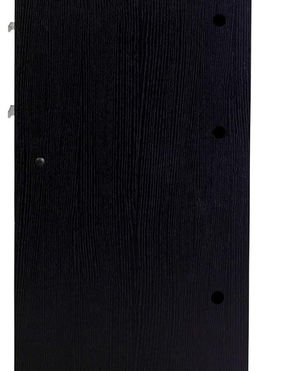 OneSpace Adina 2 Drawers Writing Desk, Black - LeafyLoom