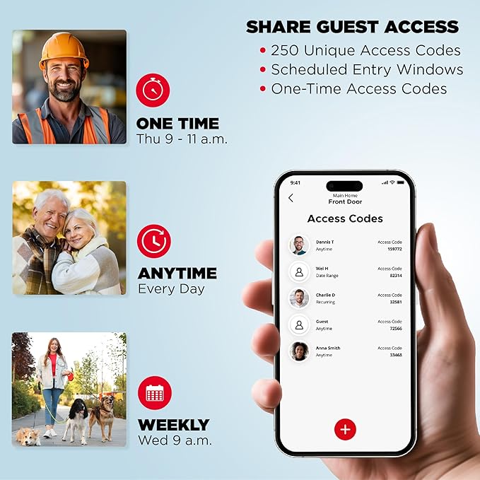 Kwikset Halo Wi-Fi Smart Lock, Keyless Entry Front Door Touchscreen Deadbolt, App Control, Grade AAA Certified, Easy Install No Hub, Venetian Bronze Finish, Digital Remote Lock Kwikset