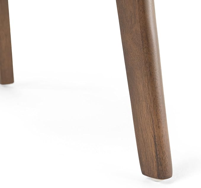 Christopher Knight Home Lucious 60" Rectangular Dining Set, 5-Pcs Set, Natural Walnut / Dark Grey - LeafyLoom