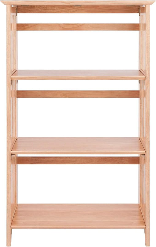 Winsome Wood Mission Shelving, Natural - LeafyLoom
