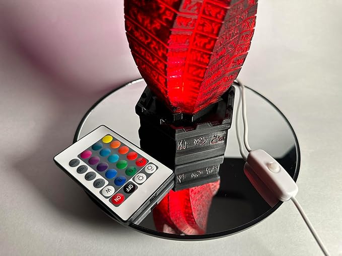 Dead Space Marker Lamp 12" with RGB LED and Remote - LeafyLoom