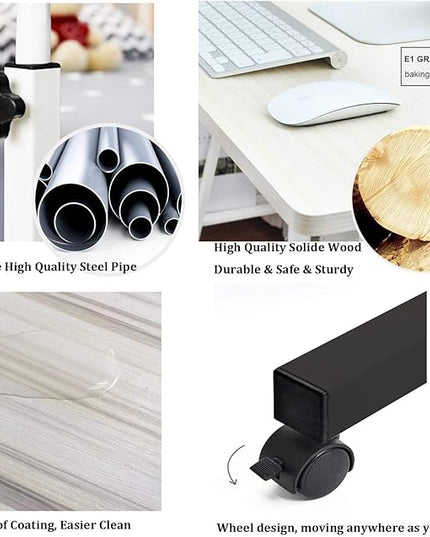 SogesGame 31.5 Inch Computer Desk, Modern Simple Gaming Desk Home Office Desks, Writing Study Table Small Desk - LeafyLoom