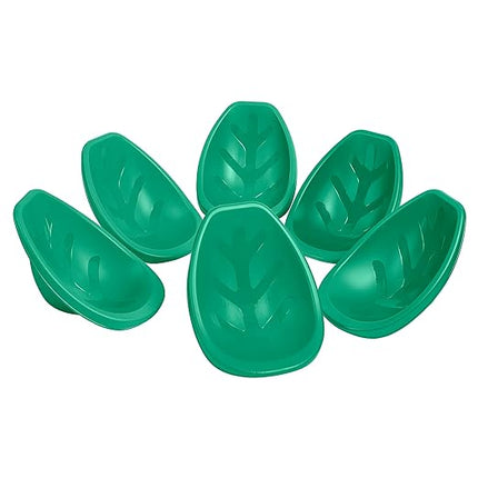 ECR4Kids Leaf Floor Seat, Rocker Chair, Emerald, 6-Piece - LeafyLoom